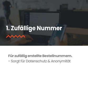 zufällige Bestellnummer