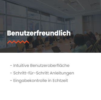 benutzerfreundliche anwendung